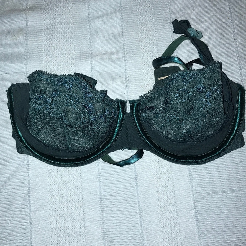 Deal Teal Balconet Bra. Aubade Paris